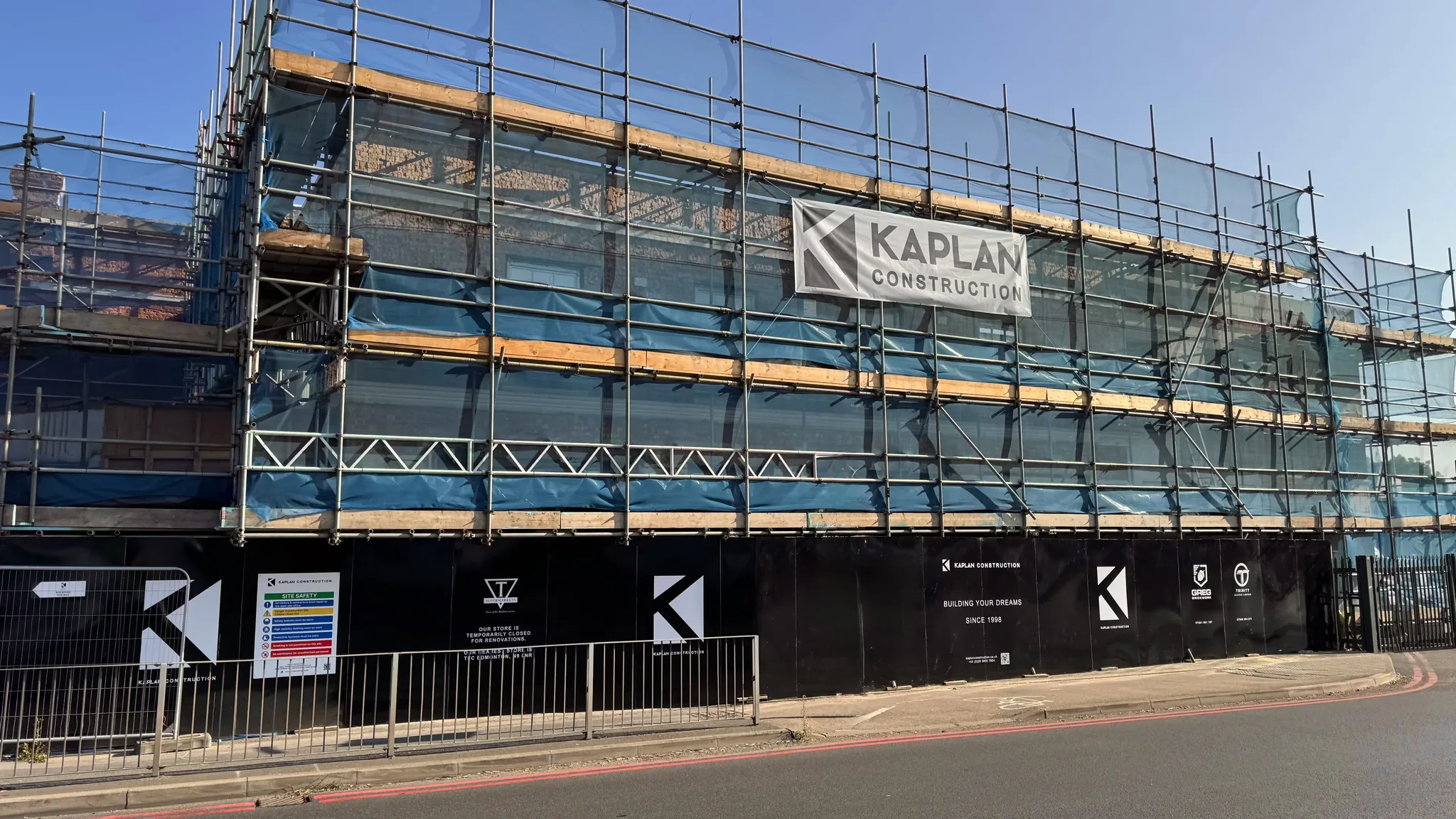 Kaplan Construction - commercial construction fit-out in London